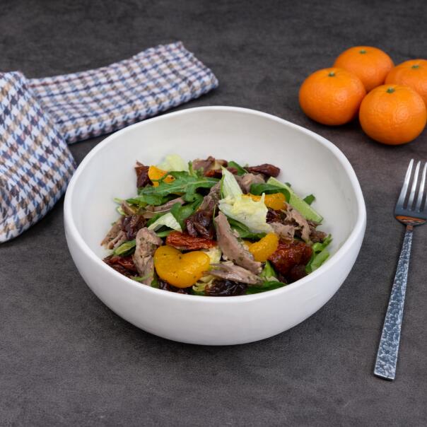 Милти: Салат с уткой и мандаринами