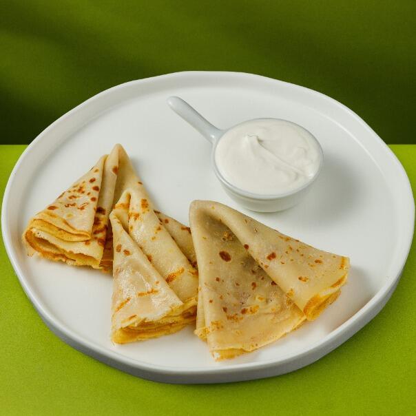 Милти: Блины со сметаной