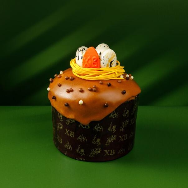 Милти: Шоколадный кулич с пралине