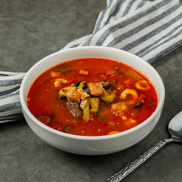 Милти: Солянка мясная с тамбовским окороком