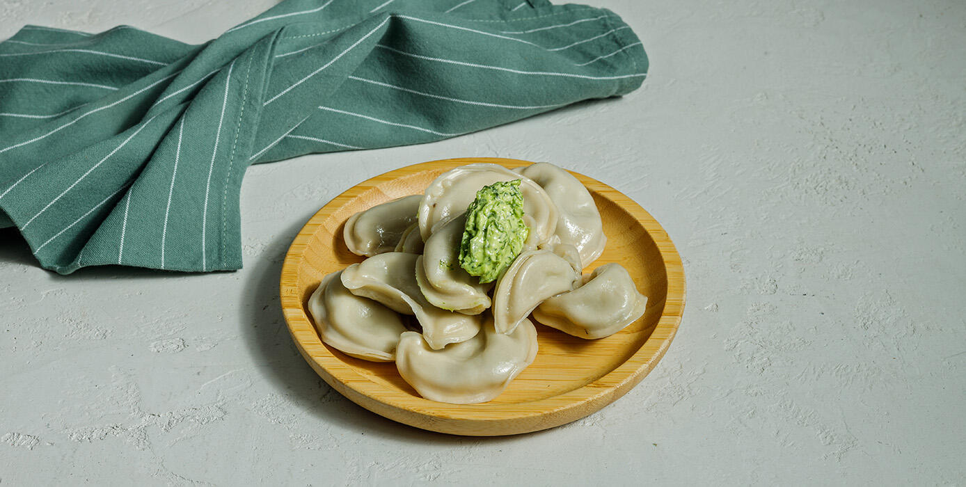 Милти: Вареники с картофелем и грибами