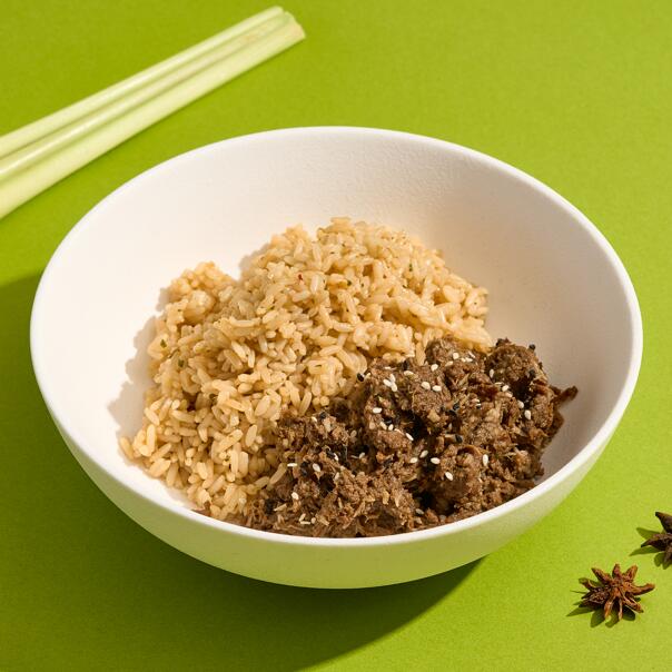 Милти: Ренданг из говядины с тайским рисом