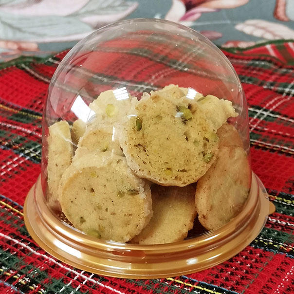 

Выпечка Милти, Печенье "Яблоко с корицей" и "Фисташковое"