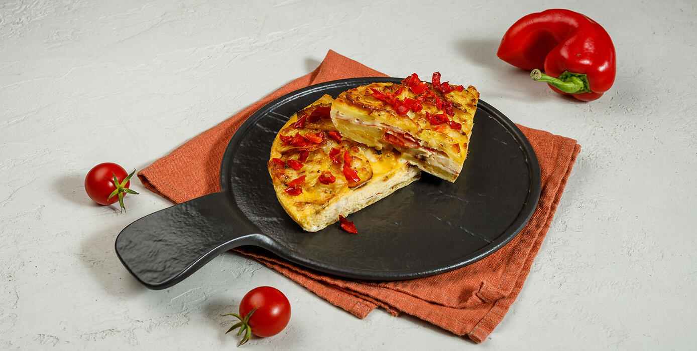 Милти: Испанская тортилья с чоризо