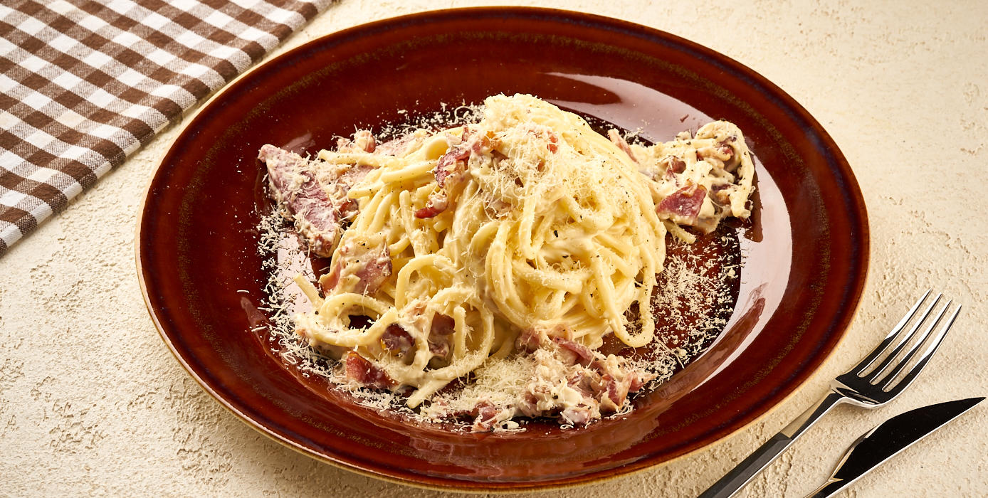 Милти: Спагетти карбонара