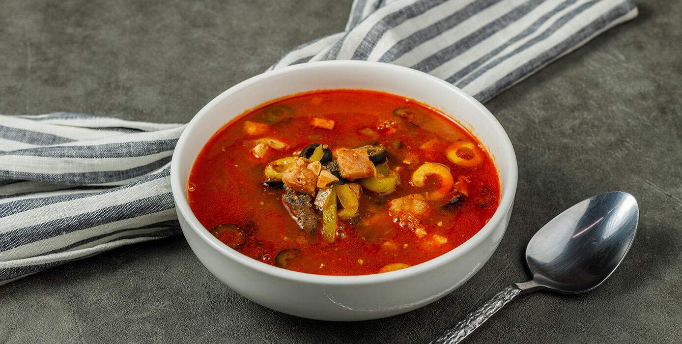 Милти: Солянка мясная с тамбовским окороком