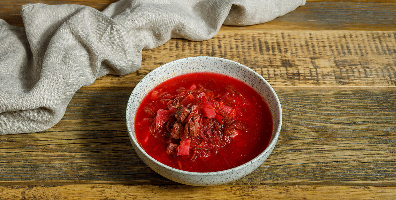 Милти: Борщ с говядиной