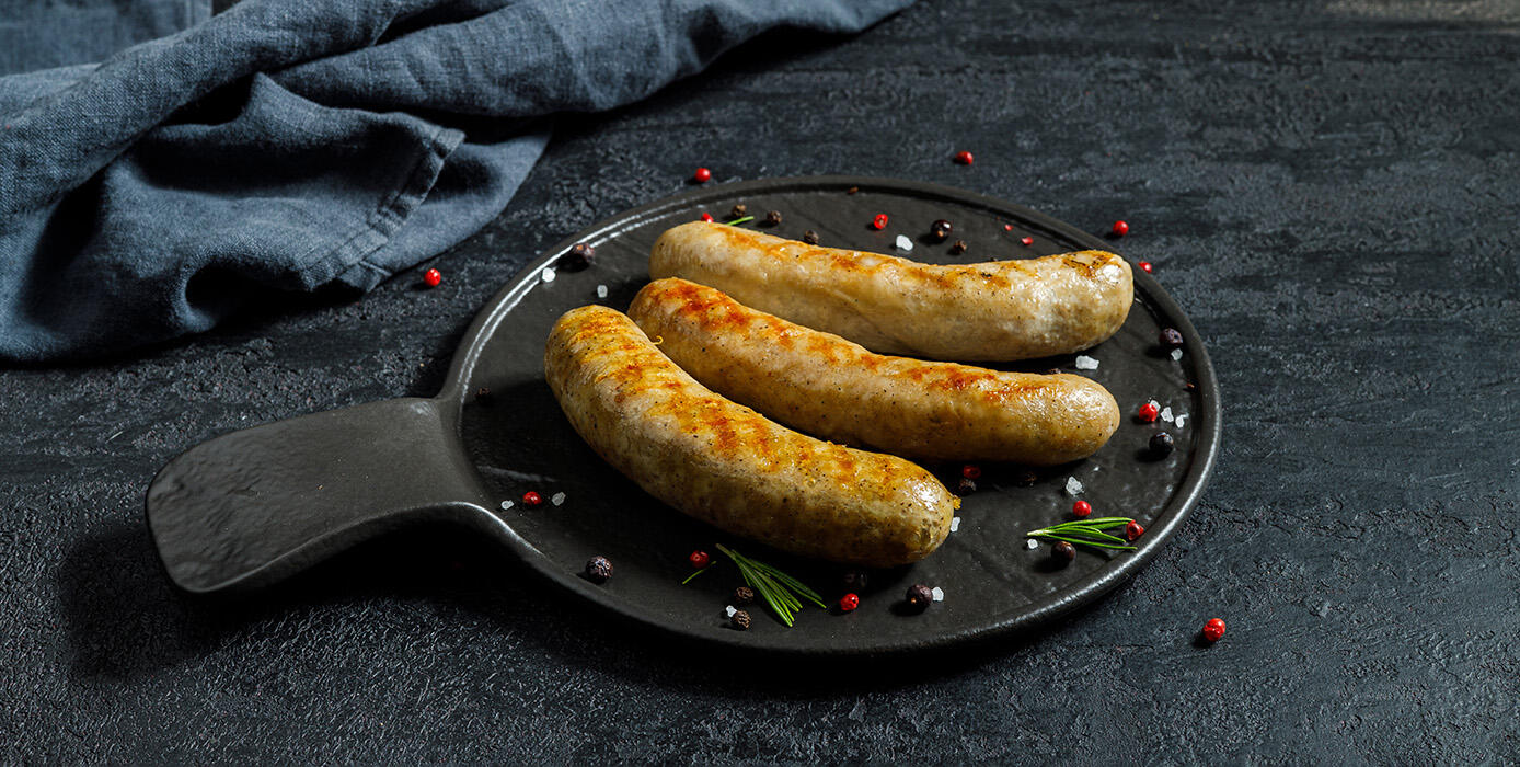 Милти: Колбаски для гриля из свинины с сыром моцарелла