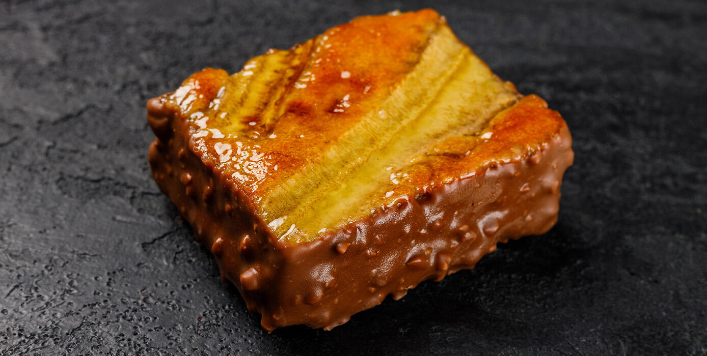 Милти: Банановый кекс с шоколадом