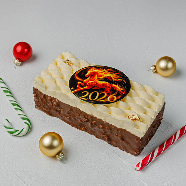 Милти: Новогодний торт «Сникерс»