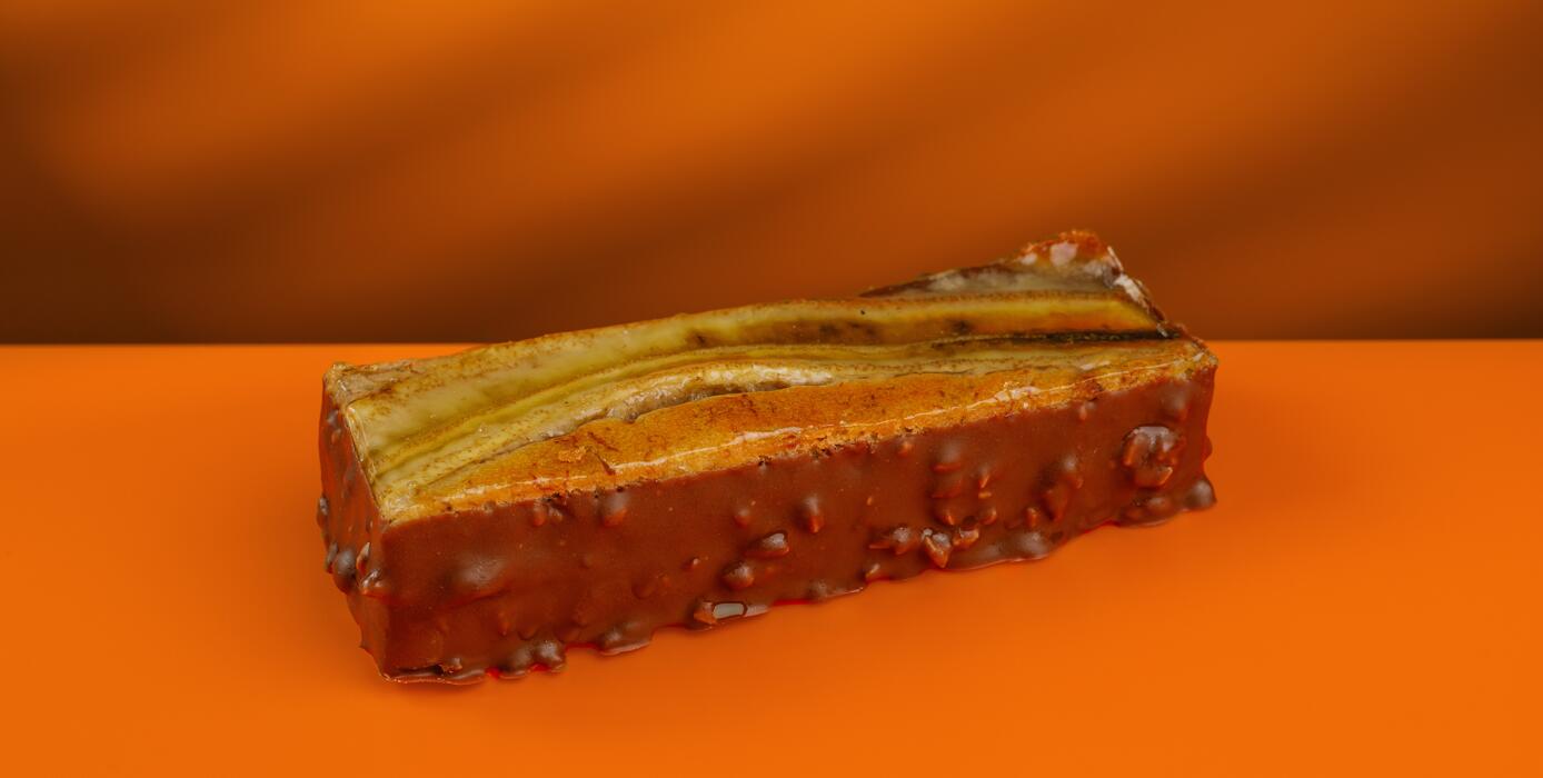 Милти: Банановый кекс с шоколадом