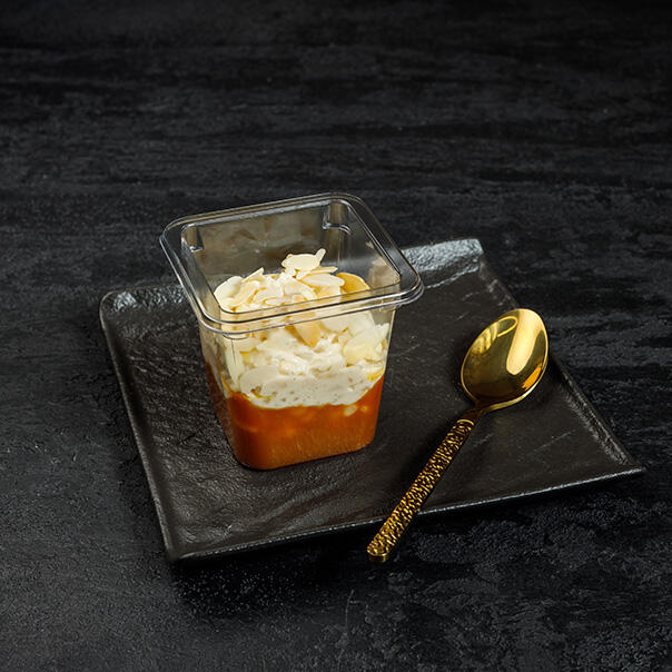 Милти: Рисовый пудинг с соленой карамелью