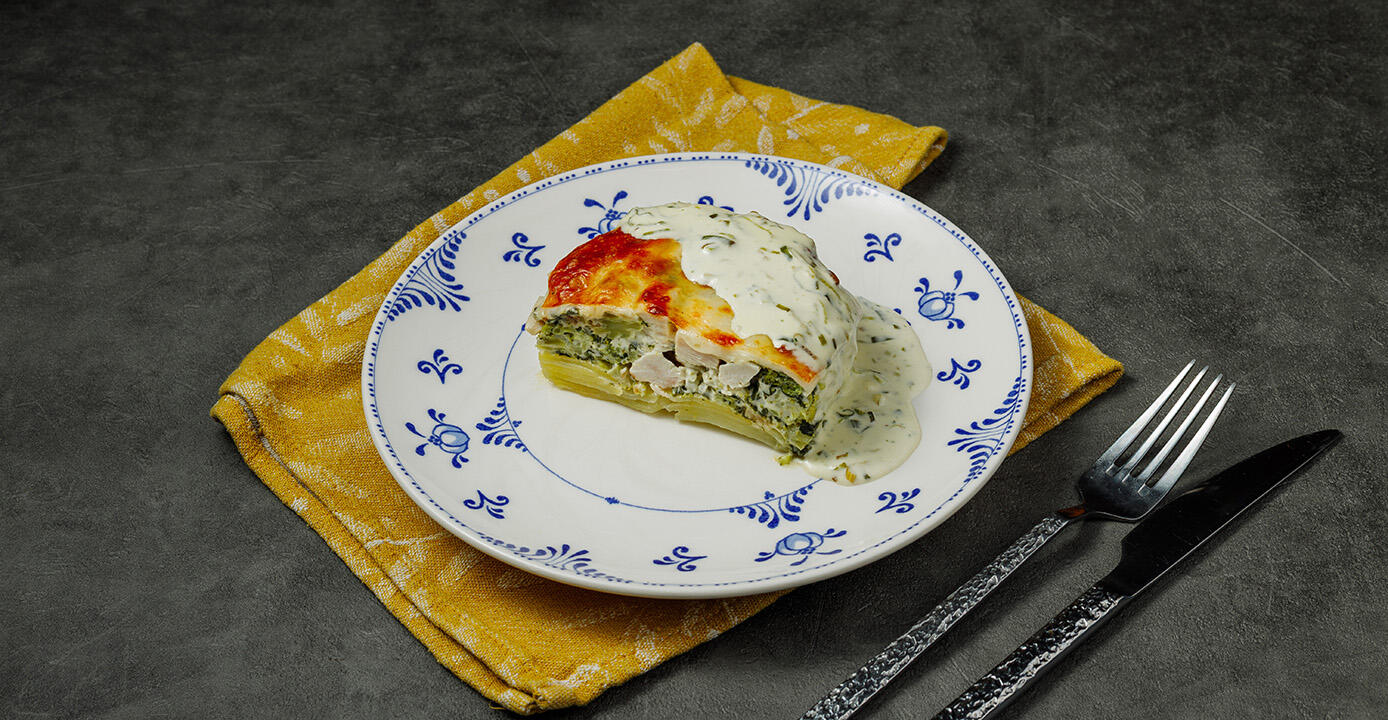 Милти: Американская запеканка с курицей и брокколи