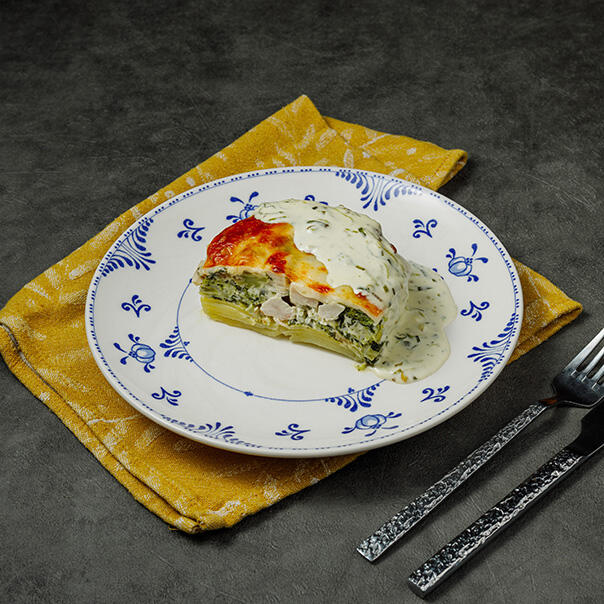 Милти: Американская запеканка с курицей и брокколи