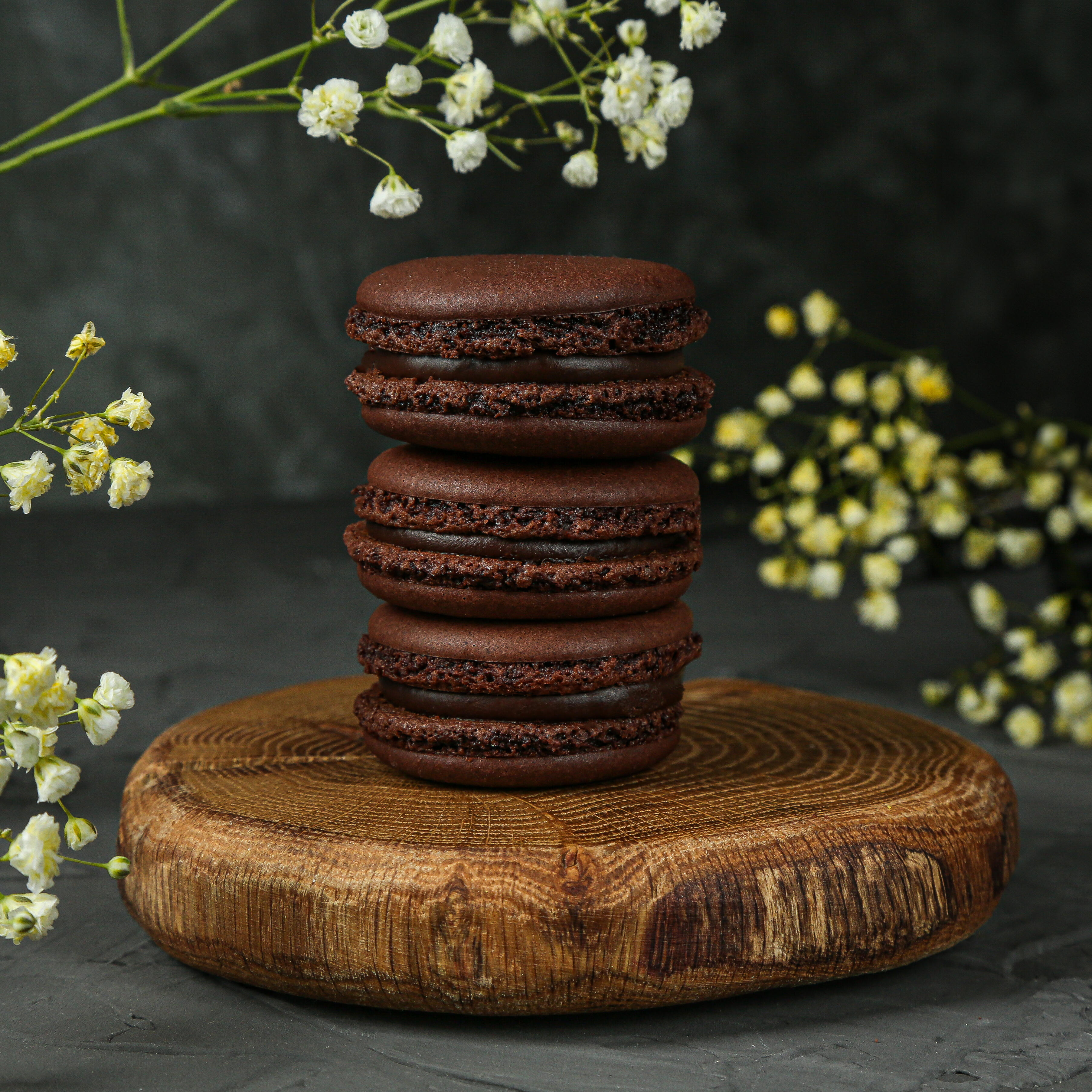 Милти: Набор пирожных макарон «Шоколад»