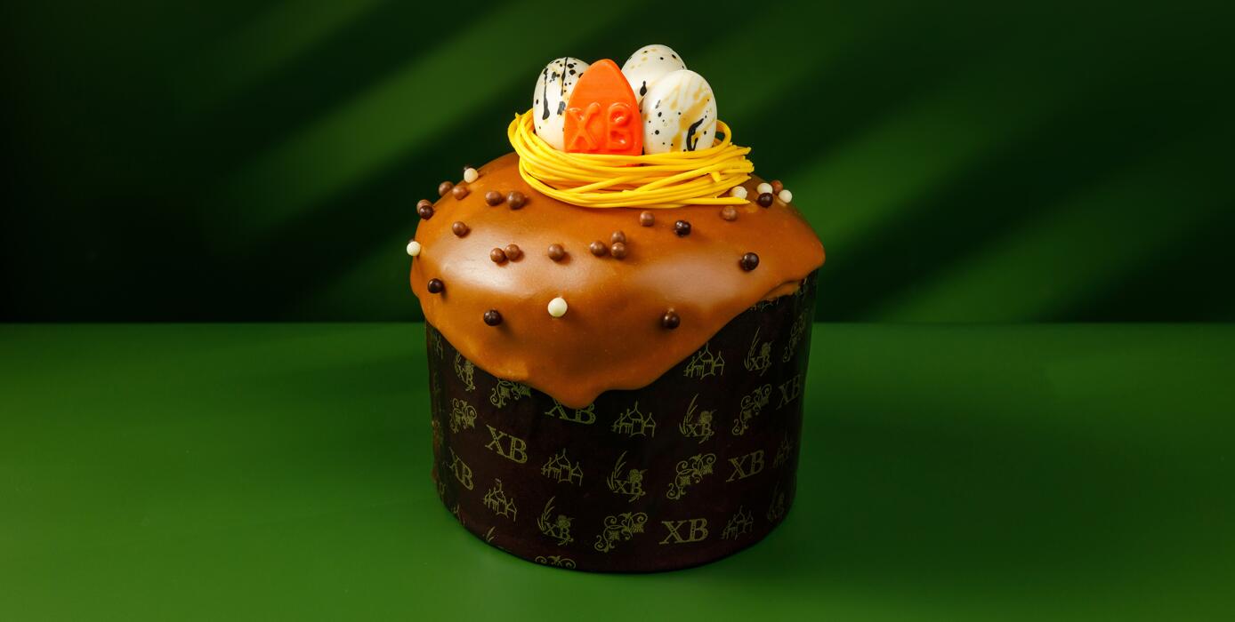 Милти: Шоколадный кулич с пралине