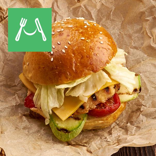

Милти: Бургер с курицей